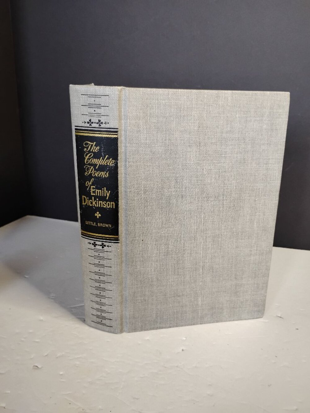 The Complete Poems Of Emily Dickenson Hardcover Vintage Book Circa 1960